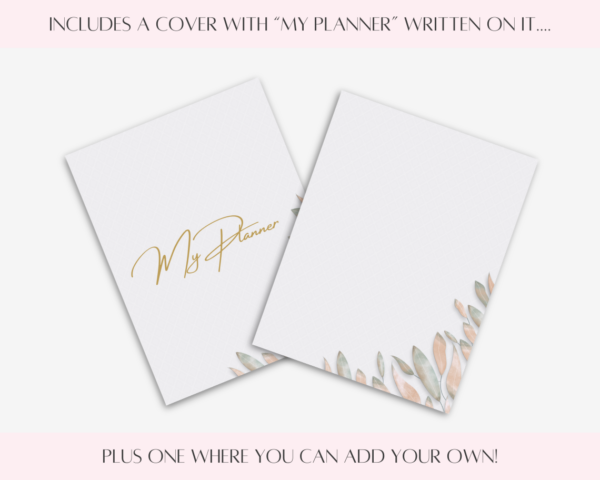 Simple Undated Digital And Printable Planner - Image 2